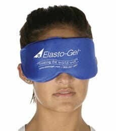 Before purchasing, what's the primary use of a warm compress for eye?